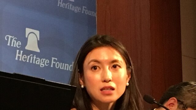 布魯金斯學會東亞政策研究中心研究員郭晨熹(美國之音鐘辰芳拍攝)