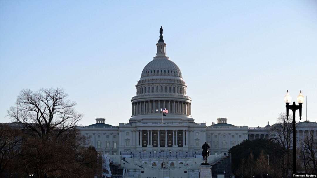 El Capitolio de Estados Unidos se ve en Washington, Estados Unidos, el 7 de enero de 2021.