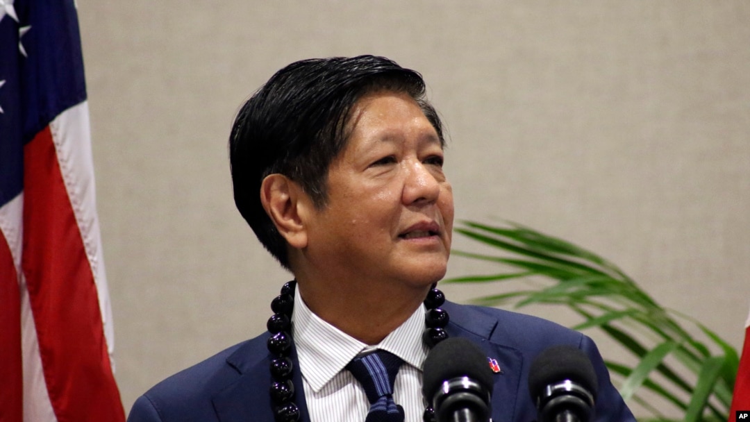 資料照：菲律賓總統費迪南德·小馬科斯（Ferdinand Marcos Jr.）訪問美國夏威夷。 （2023年11月19日）