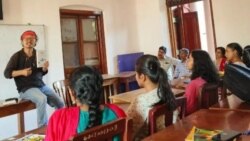 རྒྱ་གར་གྱི་མཐོ་སློབ་ཁག་ནང་ཉིན་བརྒྱའི་བོད་དོན་སྐོར་སྐྱོད་ལས་འགུལ་སྤེལ་བཞིན་ཡོད་པ།