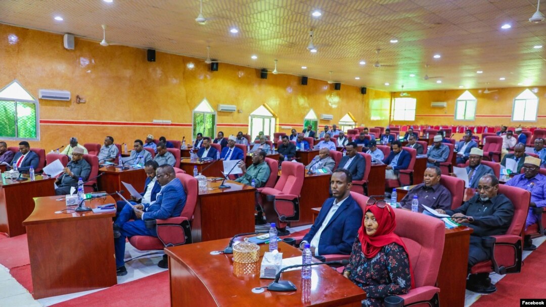 የፑንትላንድ ፓርላማ (ፎቶ ፋይል፣ የካቲት 1፣ 2024 ፌስቡክ) 