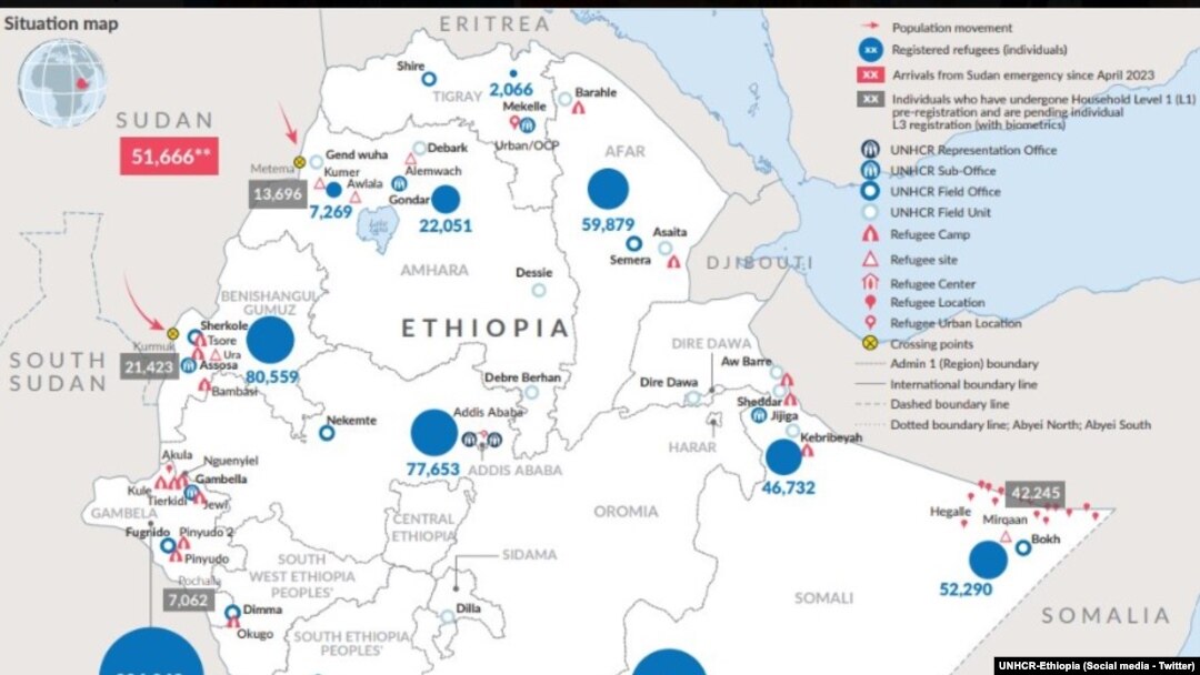 ኩመር መዓስከር ስደተኛታት - ኢትዮጵያ (ፋይል)