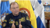 Vicealmirante Orlando Enrique Grisales, Jefe De Estado Mayor de la Armada de Colombia, en una entrevista con la Voz de América. Foto: Federico Buelvas. 