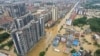 广东近日持续暴雨，多地洪灾提早到来