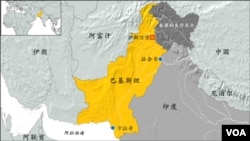 巴基斯坦地图