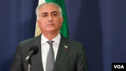 شاهزاده رضا پهلوی در کنفرانس خبری ۲۸ مهر ۱۴۰۱