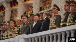 2023年7月，平壤庆祝韩战终战70周年举行大规模阅兵，金正恩与俄罗斯国防部长谢尔盖·绍伊古（Sergei Shoigu）及中国代表团并肩检阅了朝鲜最新的核导弹和攻击无人机。