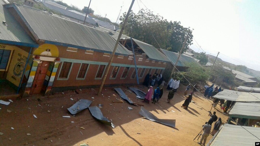 Wurin da aka kai hari a garin Mandera