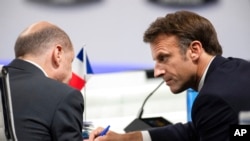 Olaf Scholz dhe Emmanuel Macron
