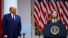 Predsednik SAD Donald Tramp objavljuje ime kandidata za sudiju Vrhovnog suda, 26. septembar 2020. (Rojters/Carlos Barria)