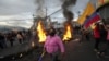 Ecuador: protestas se tornan más agresivas en Quito
