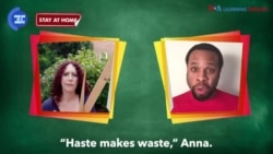 English in a Minute: Haste Makes Waste