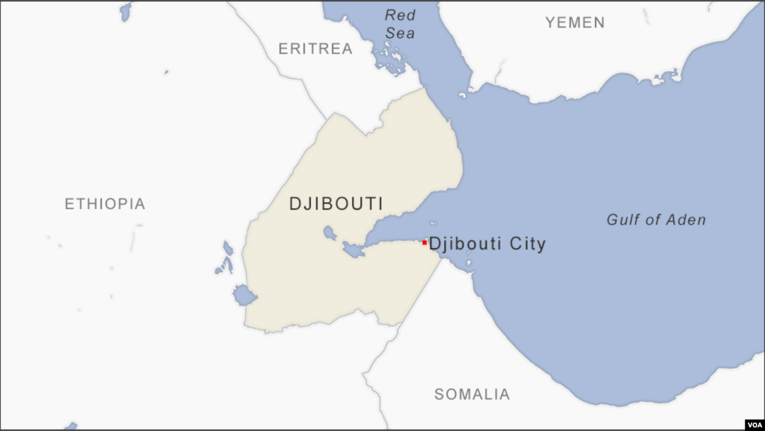 Map of Djibouti