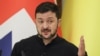 El presidente de Ucrania, Volodymyr Zelenskiy, asiste a una conferencia de prensa conjunta con el primer ministro británico, Keir Starmer, en medio del ataque de Rusia a Ucrania, en Kiev, Ucrania, el 16 de enero de 2025. 