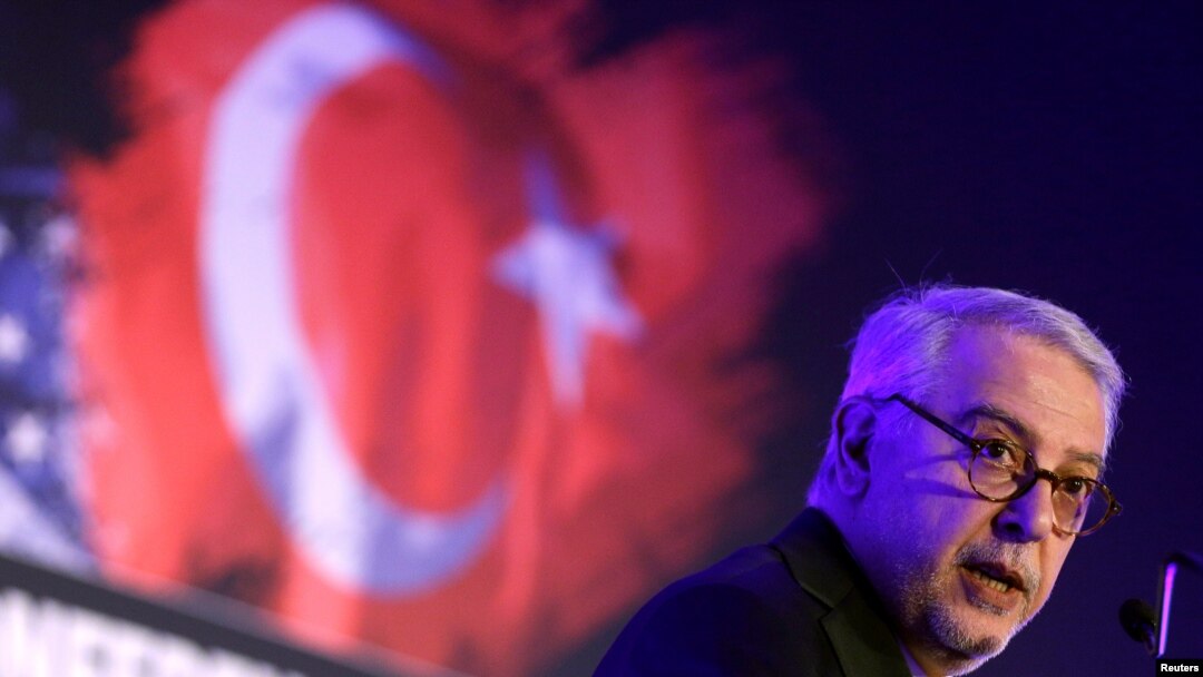 Turkish Ambassador to the United States Serdar Kilic speaks to the Conference on U.S.-Turkey Relations in Washington, May 22, 2017.