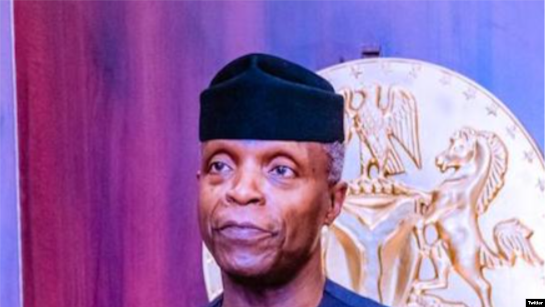 Mataimakin Shugaban Najeriya, Farfesa Yemi Osinbajo (Twitter/ Laolu Akande)