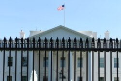 FILE - The White House is seen on Pennsylvania Avenue in Washington, May 24, 2019.