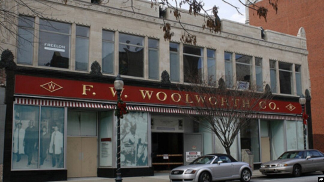 The Woolworth’s five-and-dime store is now a civil rights museum.