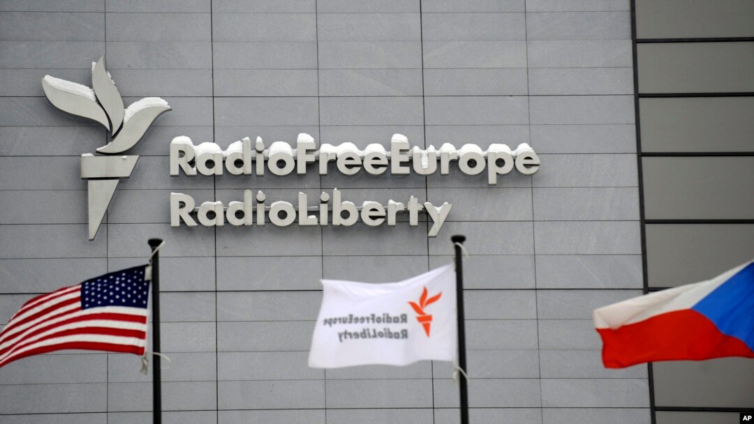 Sedište Radija Slobodna Evropa u Pragu (arhivski snimak)