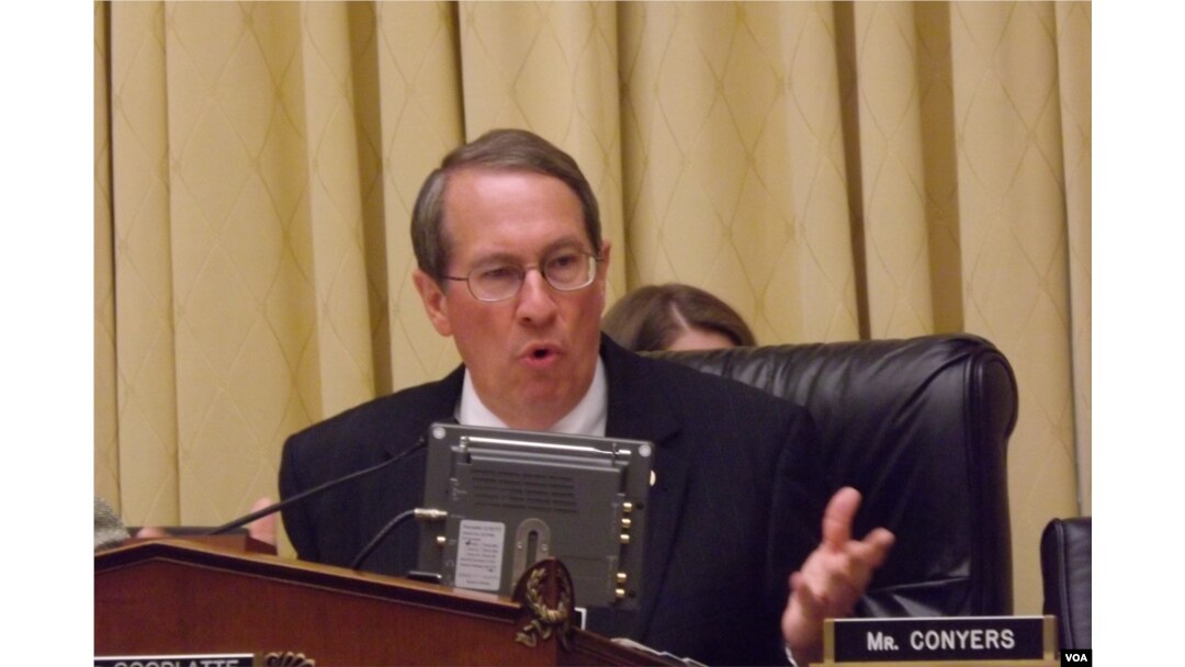 Bob Goodlatte, legislador republicano por Virginia y presidente de la Comisión Judicial de la Cámara de Representantes de EE.UU.