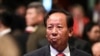 FILE - Cambodia's National Defense Minister Tea Banh.