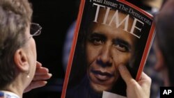 奧巴馬2008年當選總統後被時代週刊評選為年度風雲人物的時代週刊封面