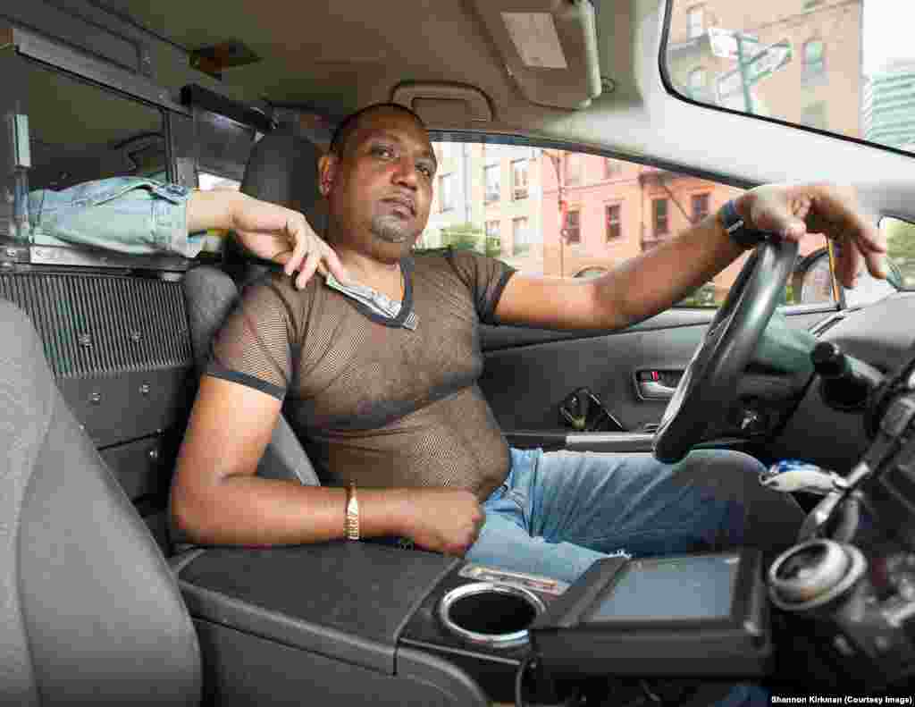 Mr. November, Terry, 2018 NYC Taxi Drivers Calendar.