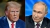Ảnh phối hợp: Tổng thống Mỹ Donald Trump (trái) và Tổng thống Nga Vladimir Putin.