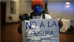 Periodistas y activistas han denunciado la Ley de Ciberdelitos en Nicaragua. Foto Houston Castillo, VOA.