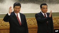 習近平與李克強在十八大後會見傳媒