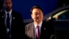 资料照：韩国总统尹锡悦(Yoon Suk Yeol)2022年6月30日到达马德里参加北约峰会。 