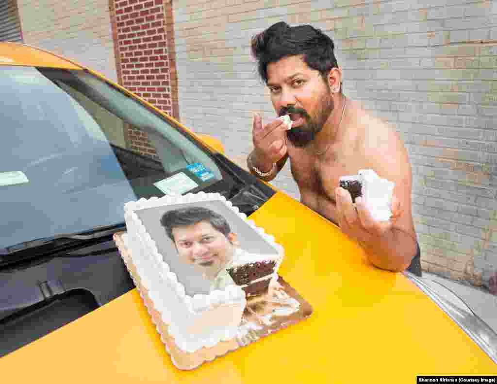 Mr. September, Hassan, 2018 NYC Taxi Drivers Calendar.