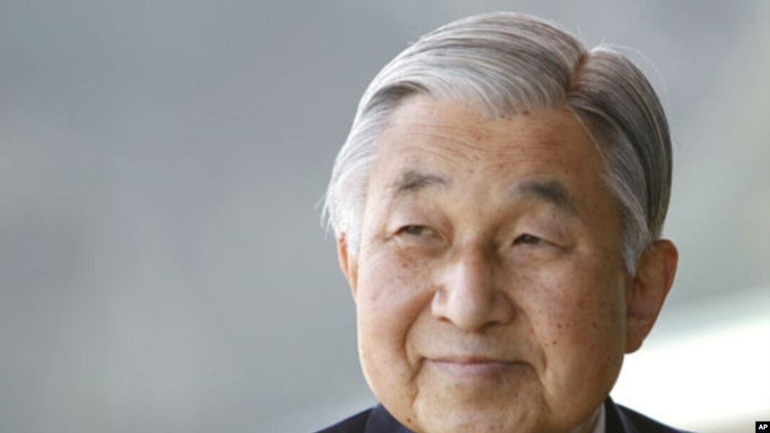 日本明仁天皇。