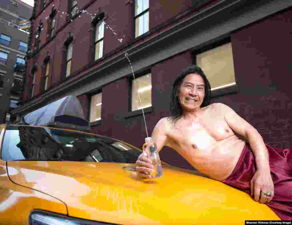Mr. December, Alex, 2018 NYC Taxi Drivers Calendar.