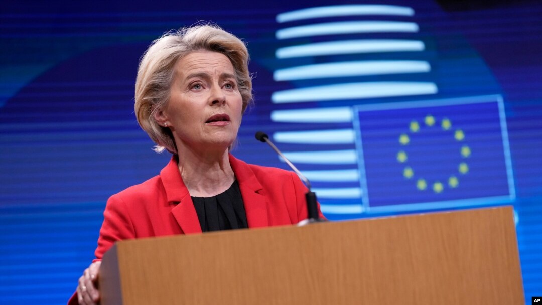 European Commission President Ursula von der Leyen called the milestone a ‘great achievement but also cautioned the pandemic is not over and more Europeans need to get vaccinated a soon as possible.