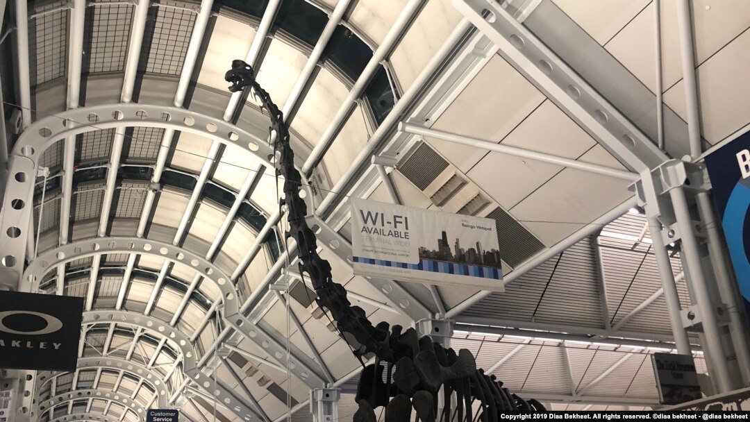 Holiday travelers walk through the terminal at O'Hare International Airport in Chicago. (Photo: Diaa Bekheet). Airports around the United States are expected to be very busy as record number of holiday travelers is expected this year.