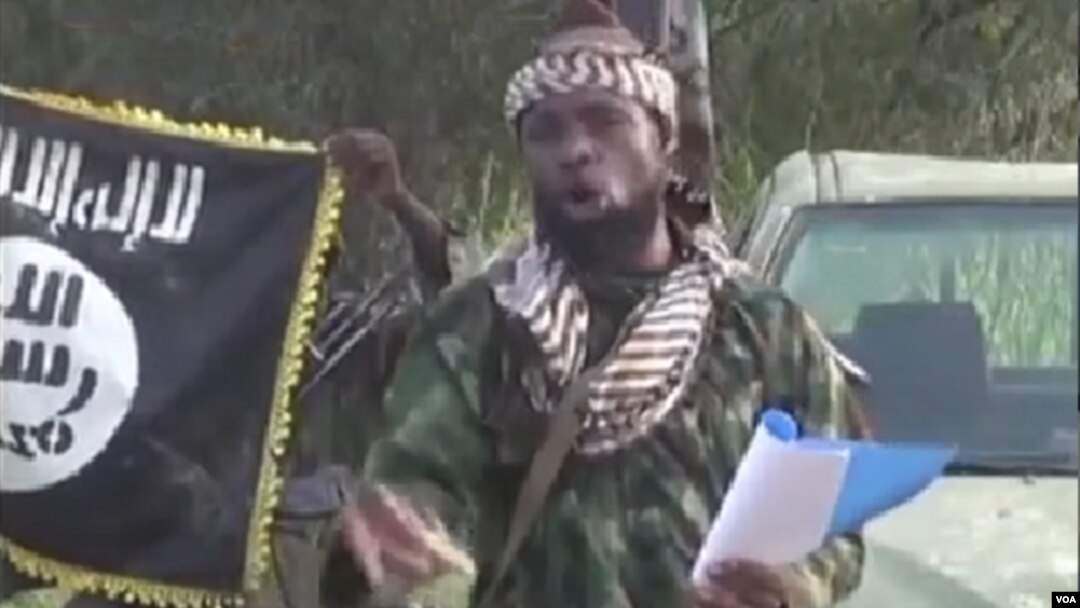 Shugaban ‘yan kungiyar Boko Haram Abubakar Shekau, Oktocba 2, 2014.