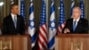 President Obama (left) and Israeli PM Netanyahu at news conference in Jerusalem, March 20, 2013