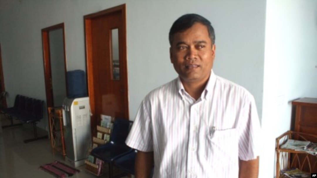 Cambodian psychiatrist Sotheara Chhim, from non-profit group the Transcultural Psychosocial Organization - Cambodia