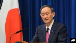 스가 요시히데 일본 총리