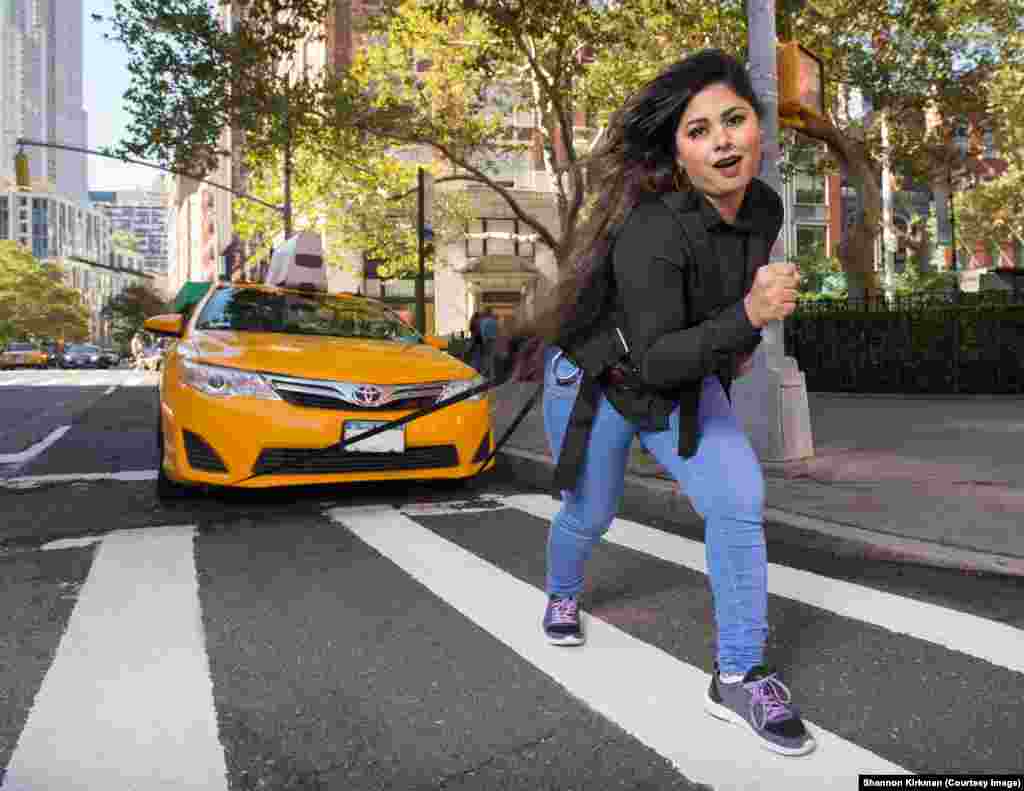 Ms. October, Nipa, 2018 NYC Taxi Drivers Calendar.