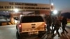 A car carrying U.S. pastor Andrew Brunson enters the Aliaga Prison and Courthouse complex in Izmir, Turkey, October 12, 2018. 