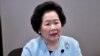 资料照：香港前政务司司长、香港民主运动主要推手之一陈方安生。（美国之音汤惠芸）