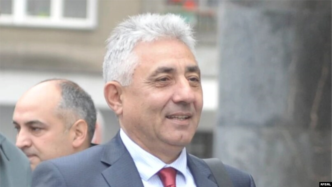 FILE - Former Grocka Mayor Dragoljub Simonovic. (RFE/RL)
