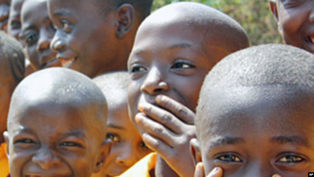Primary school students in Waterloo, Sierra Leone (February, 2010)