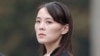 朝鲜领导人金正恩的胞妹金与正2019年3月在越南河内参观胡志明纪念堂。